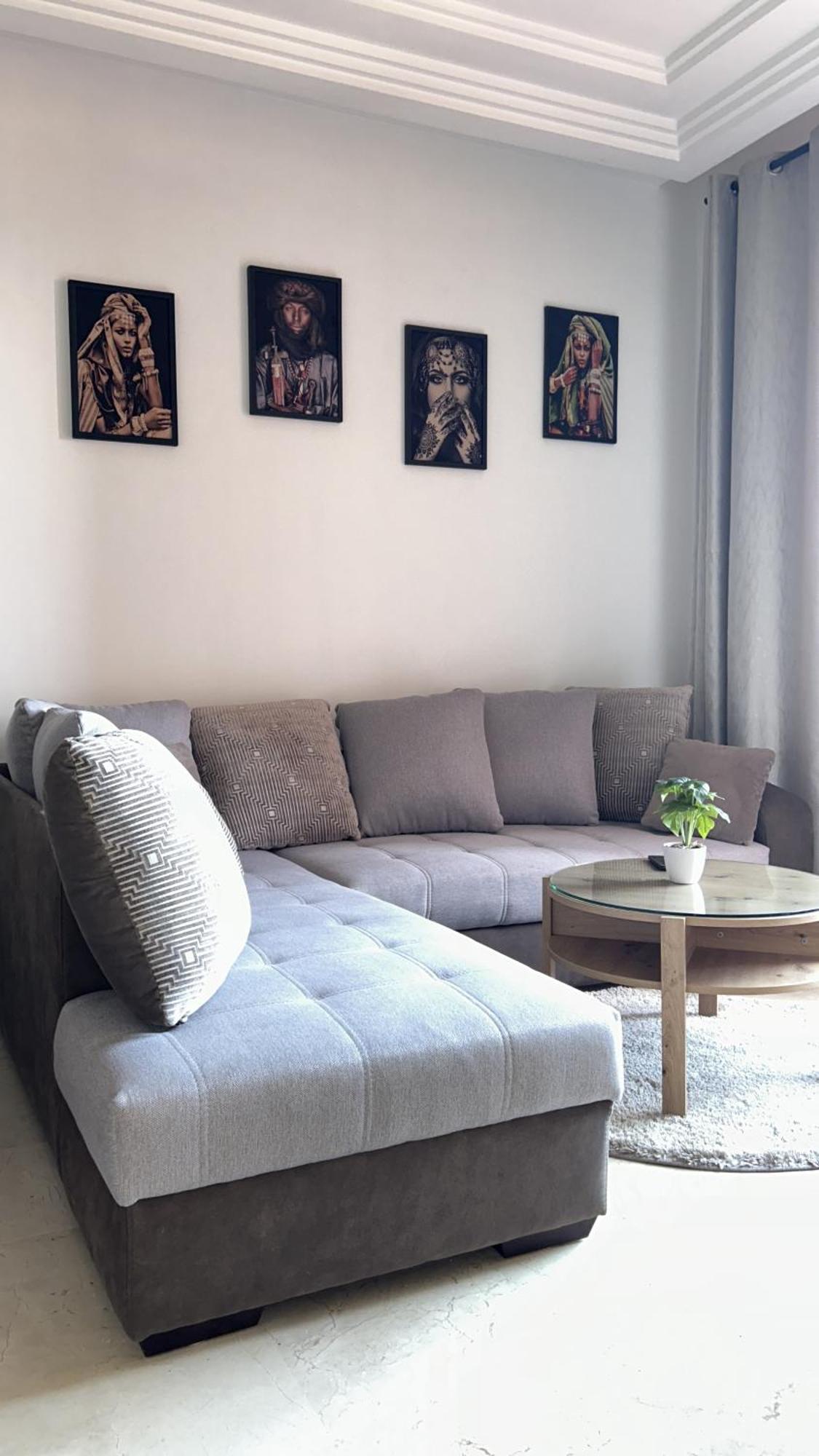 Apartment Vizir Center Avec Solarium Et Acces Offert Au Parc De Loisirs Dar Caid Layadi